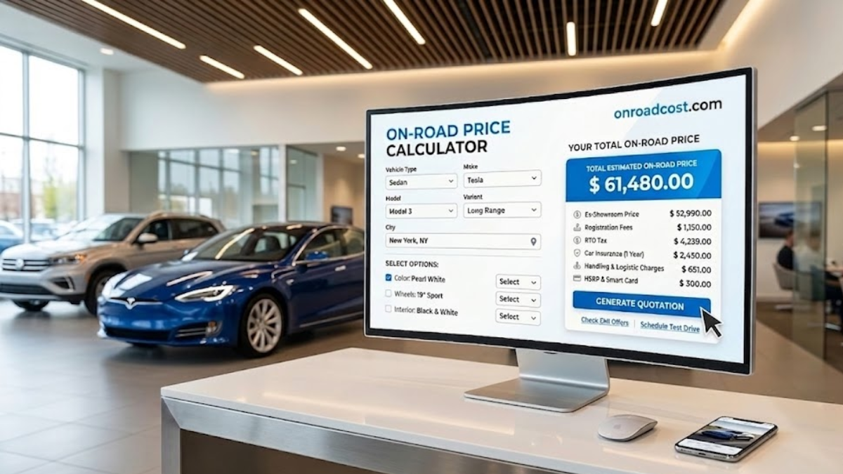 on road price vs ex showroom hidden charges